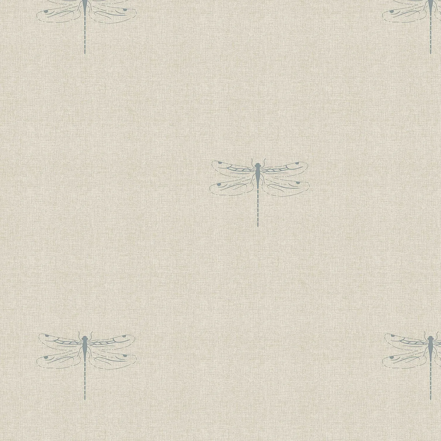 Dragonfly Duck Egg Linen Look Roller Blind Sample