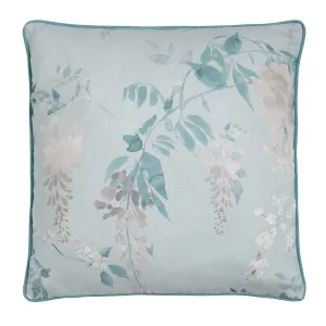 Dreams & Drapes Wisteria Cushion - Duck Egg