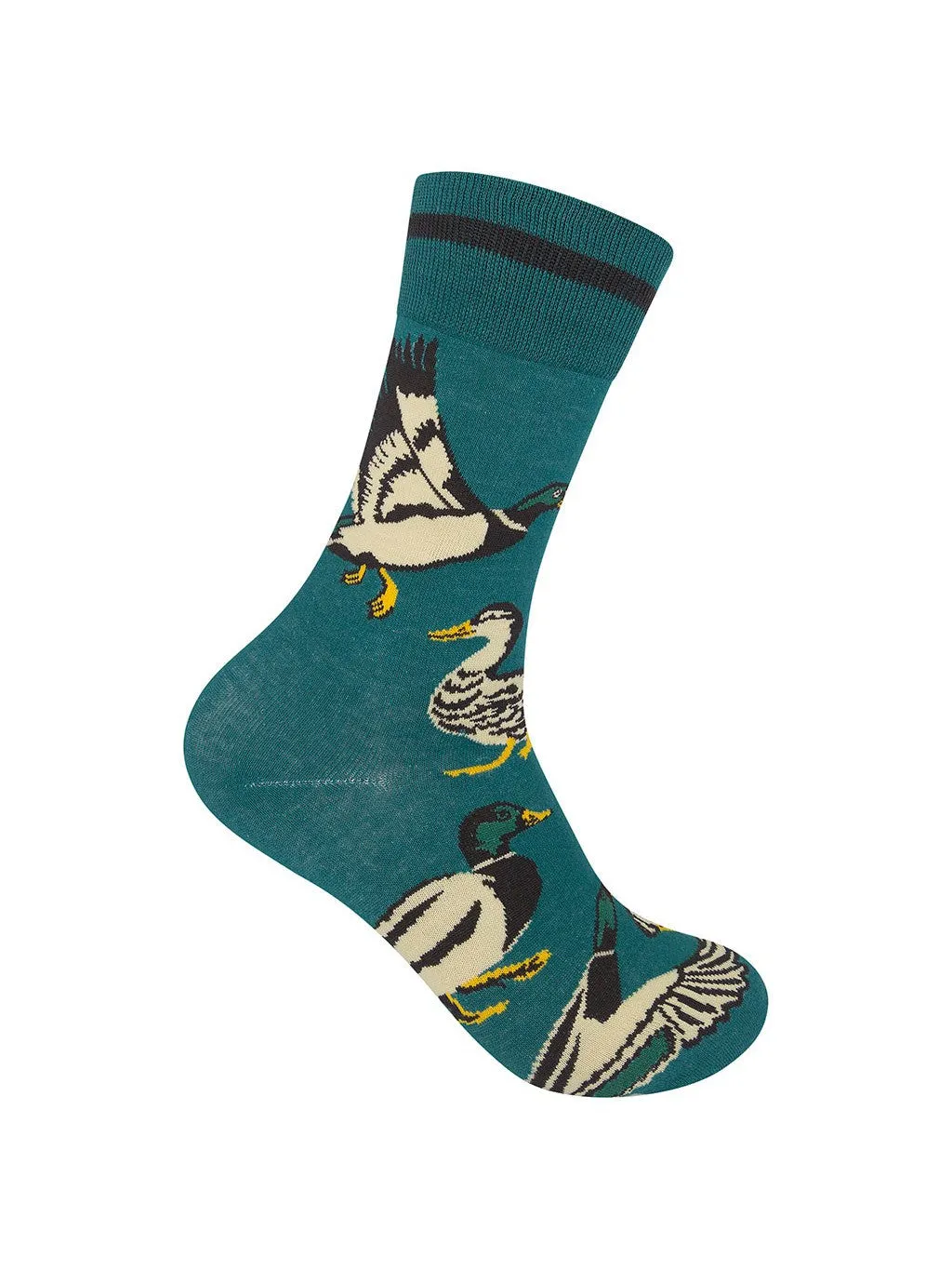 Duck in Flight Socks