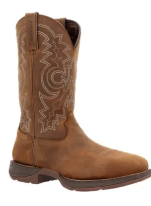 DURANGO MENS REBEL WORK STEEL TOE WATERPROOF WESTERN BOOT STYLE DDB0389