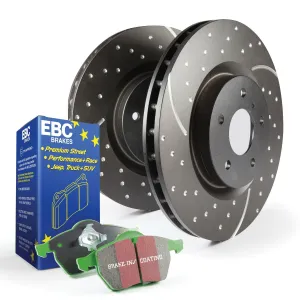 EBC Brakes S3KF1292 S3 Kits Greenstuff 6000 and GD Rotors Truck/SUV