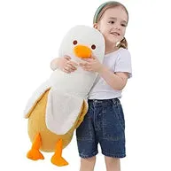 ELAINREN Banana Duck Plush Toy Cute Plushie Hugging Plush Pillow/19.6inch