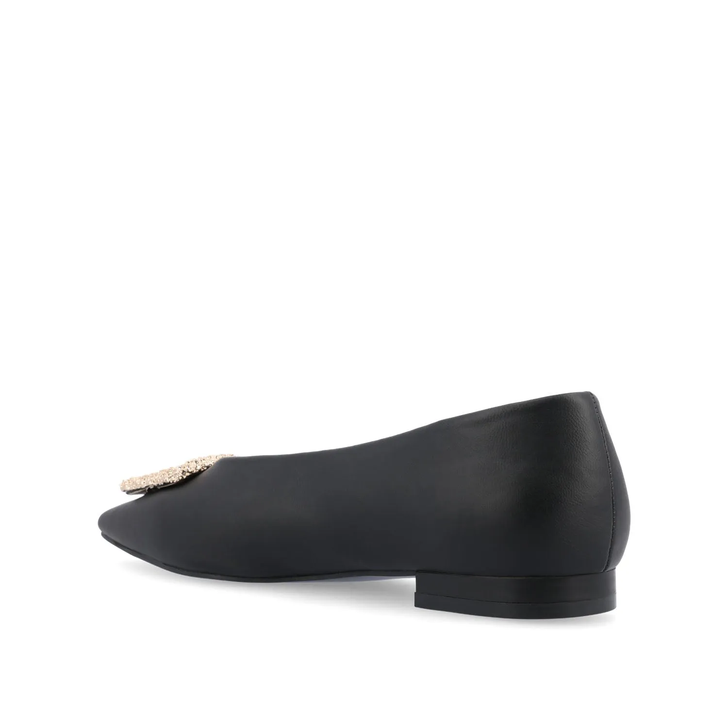 ELOWEN BALLET FLATS IN FAUX LEATHER