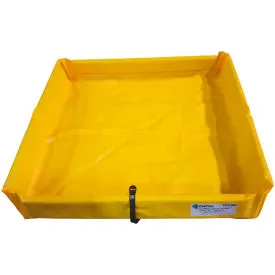 ENPAC® Folding Duck Pond Mini-Berm Containment, 4' x 6' x 6", 5646-YE-F