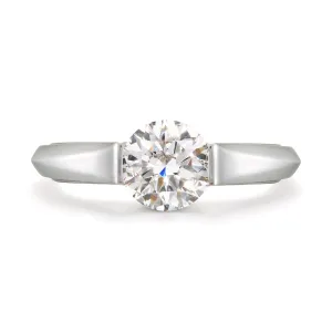 Entre Nous Omega Solitaire Engagement Ring