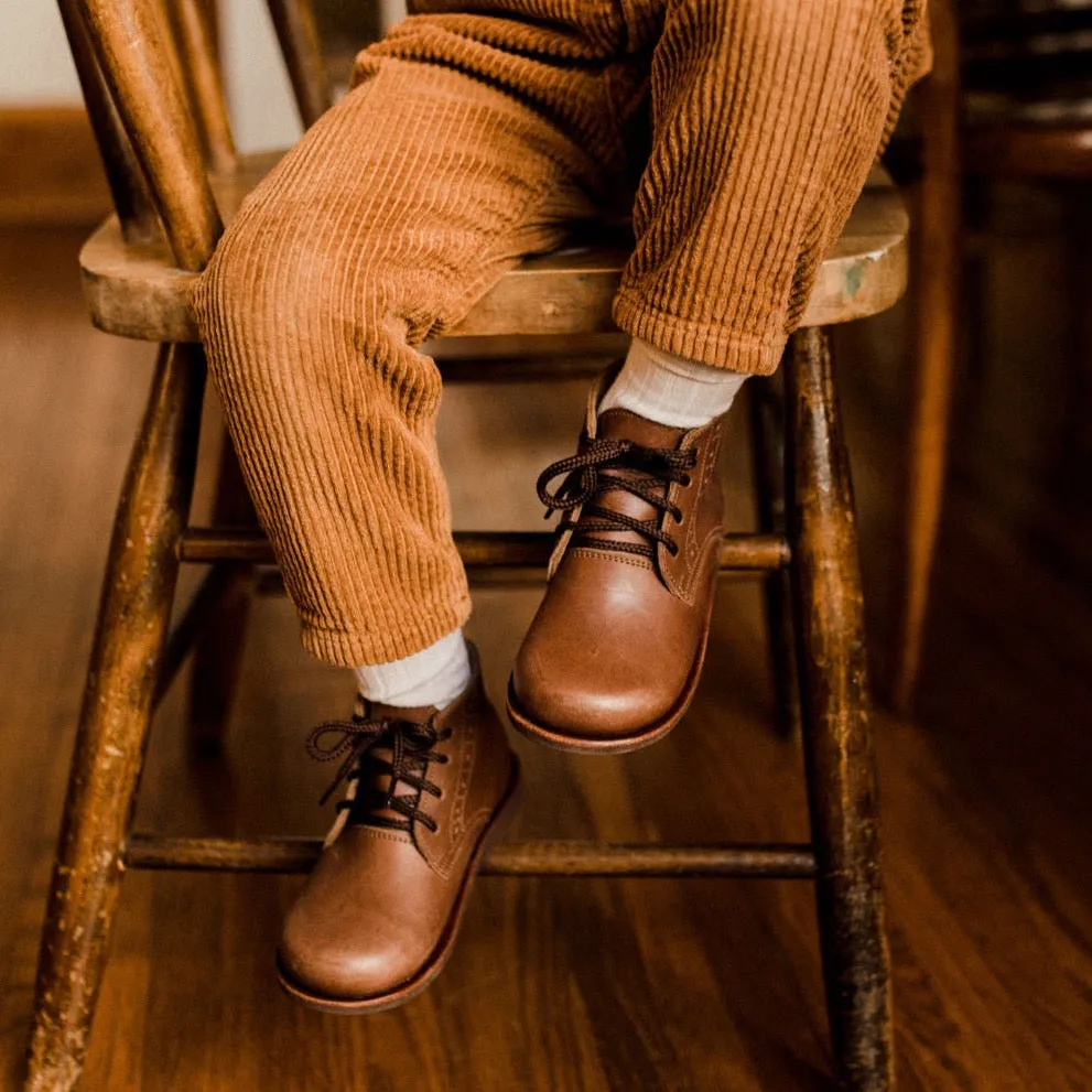 Espresso Paseo {Children's Leather Boots}