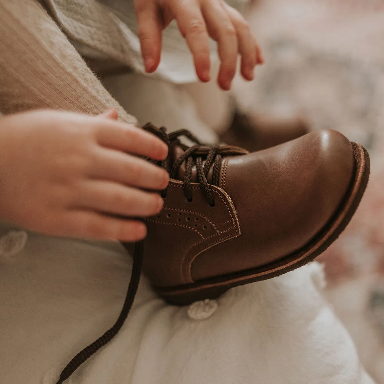 Espresso Paseo {Children's Leather Boots}