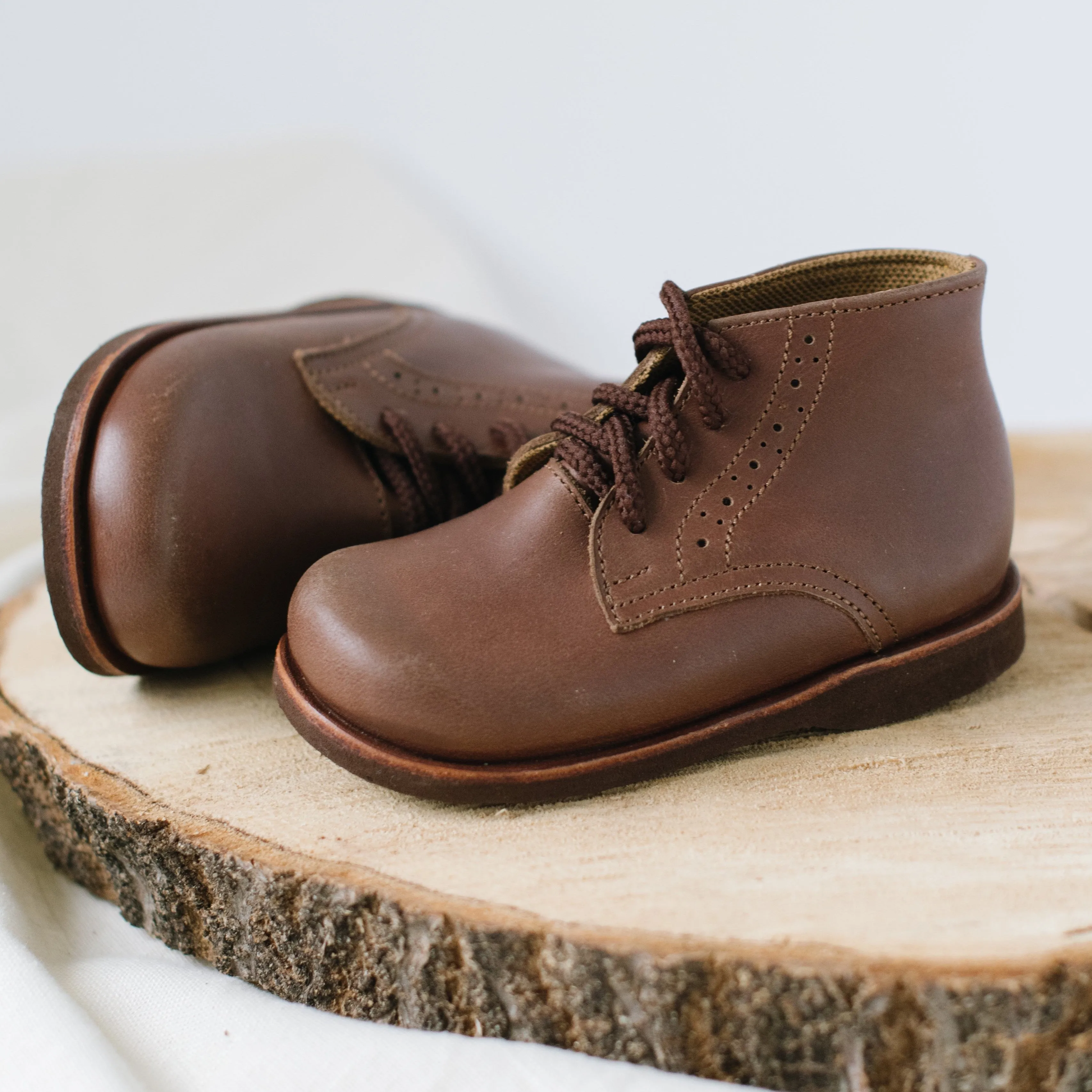 Espresso Paseo {Children's Leather Boots}