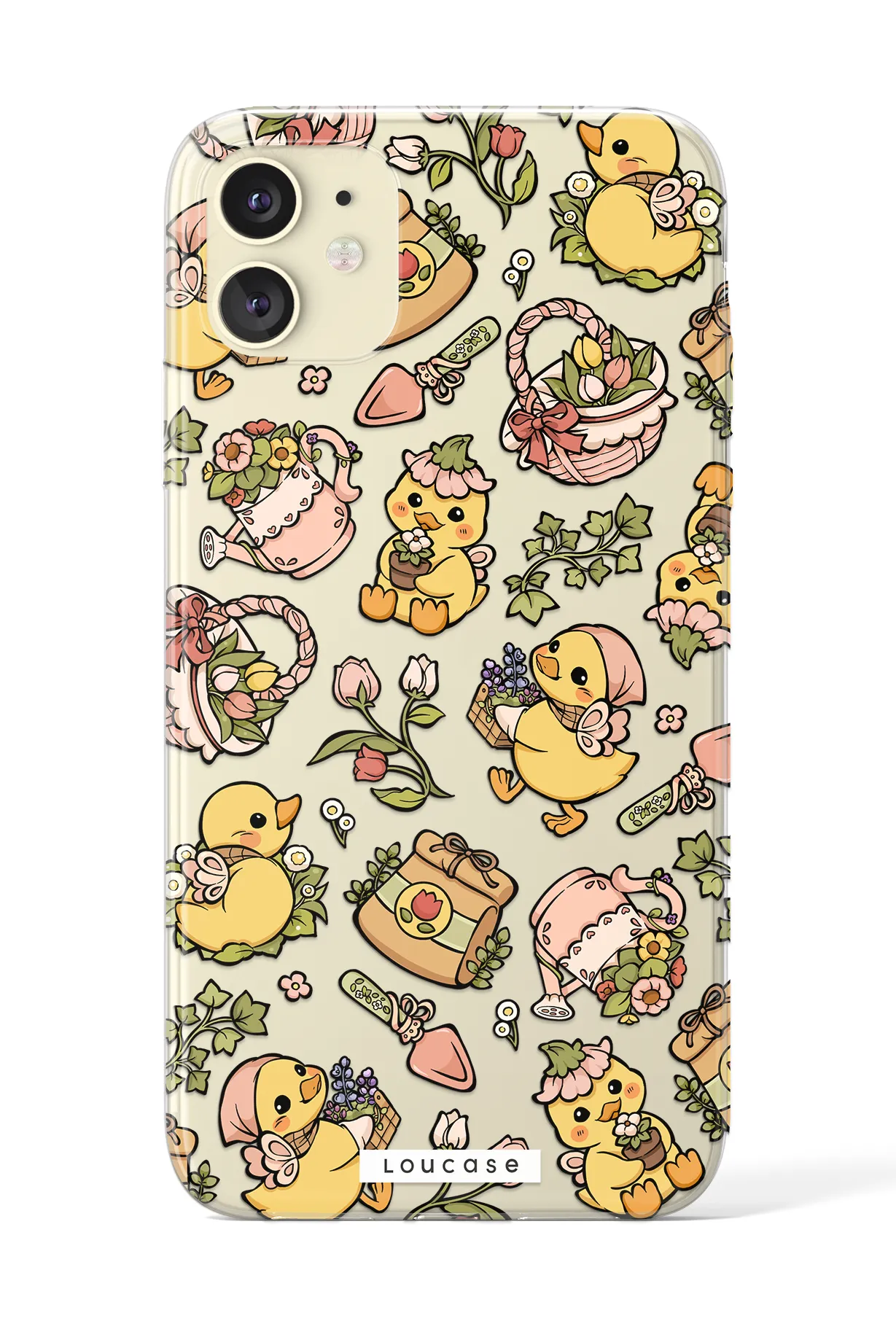 Farmer's Duckling - KLEARLUX™ Special Edition Whimsical Collection Phone Case | LOUCASE