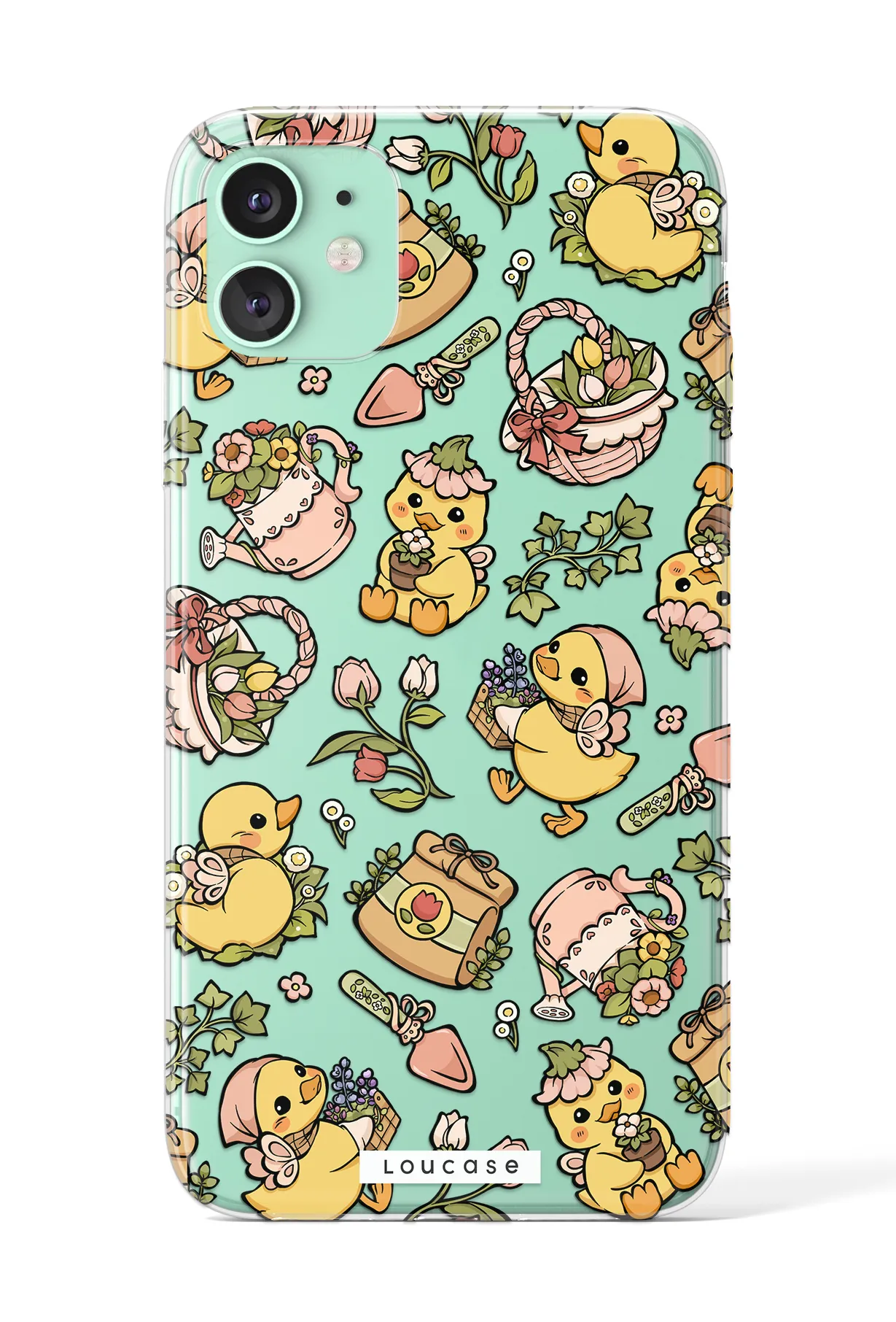 Farmer's Duckling - KLEARLUX™ Special Edition Whimsical Collection Phone Case | LOUCASE