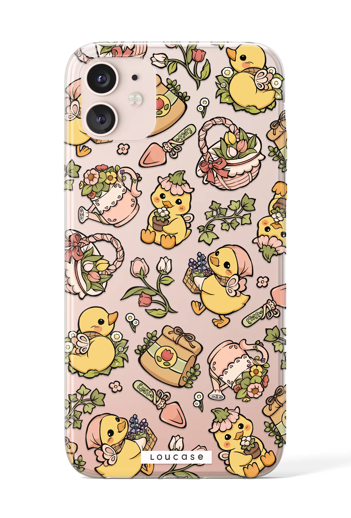 Farmer's Duckling - KLEARLUX™ Special Edition Whimsical Collection Phone Case | LOUCASE