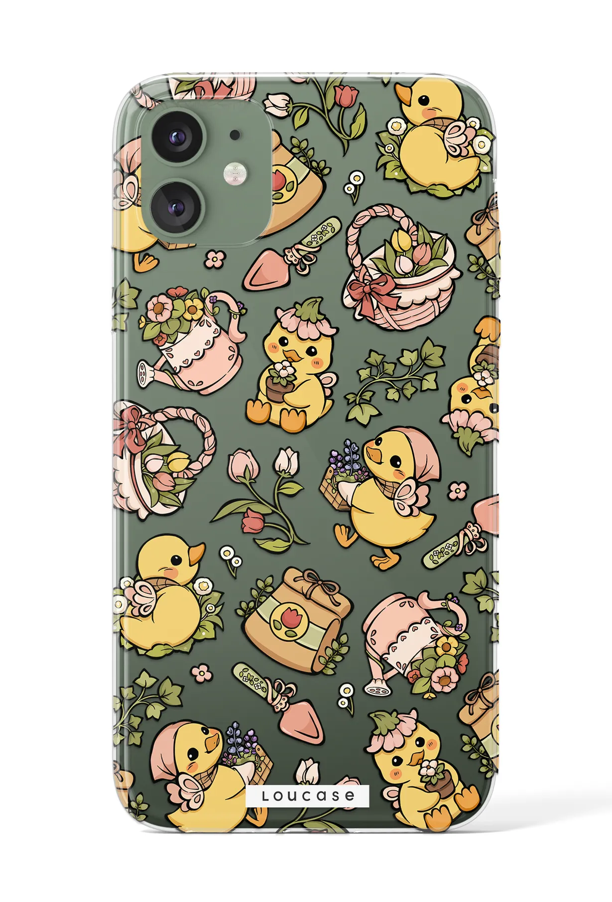 Farmer's Duckling - KLEARLUX™ Special Edition Whimsical Collection Phone Case | LOUCASE