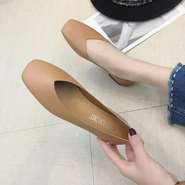 Fashion Flats for Women Shoes | Spring Summer Boat Shoes | Pointed toe Casual Slip-on Shoes | Elegant Ladies Footwear | ideal gift