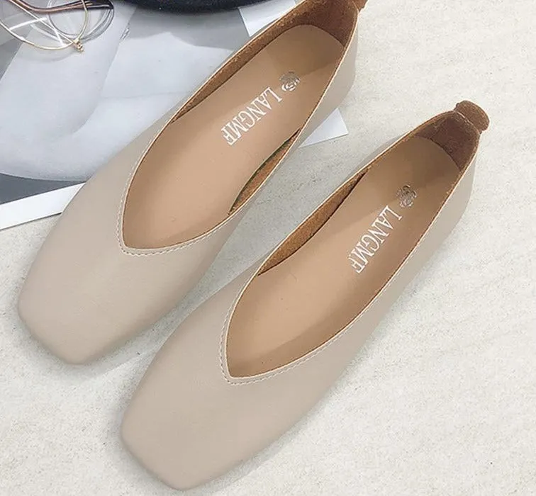 Fashion Flats for Women Shoes | Spring Summer Boat Shoes | Pointed toe Casual Slip-on Shoes | Elegant Ladies Footwear | ideal gift