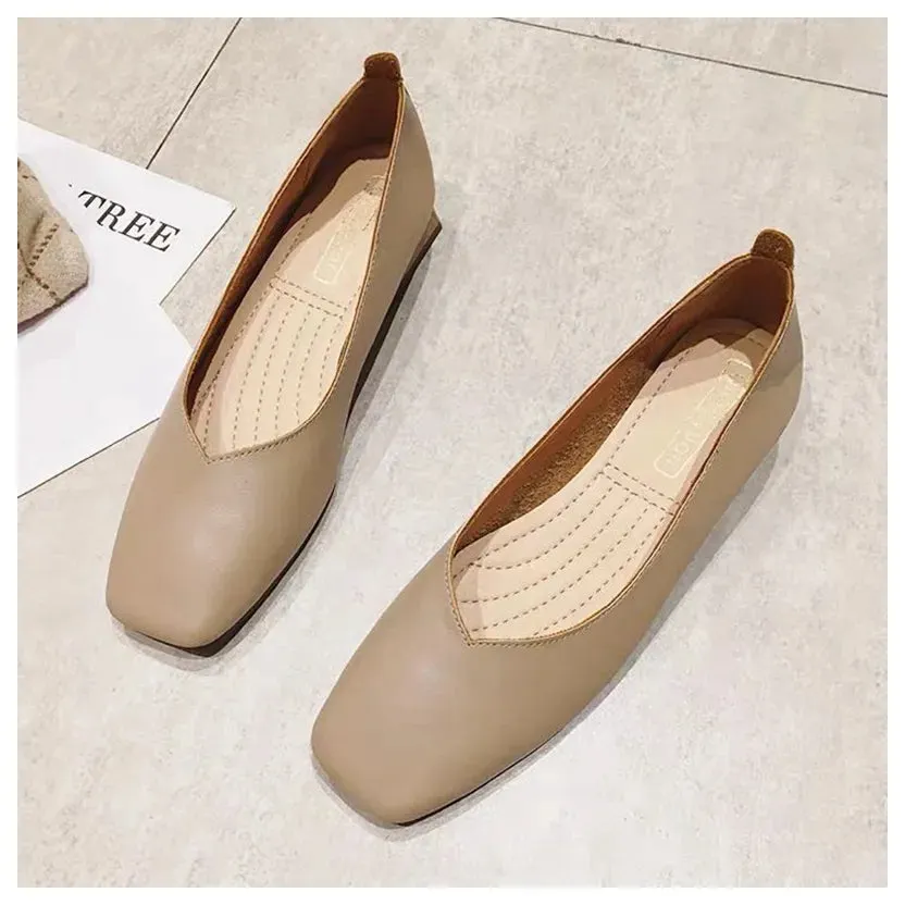 Fashion Flats for Women Shoes | Spring Summer Boat Shoes | Pointed toe Casual Slip-on Shoes | Elegant Ladies Footwear | ideal gift