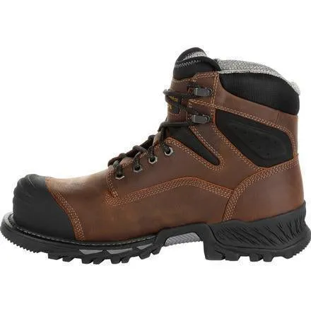 Georgia Men's Rumbler 6" Comp Toe WP Work Boot - Brown - GB00284