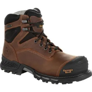 Georgia Men's Rumbler 6" Comp Toe WP Work Boot - Brown - GB00284