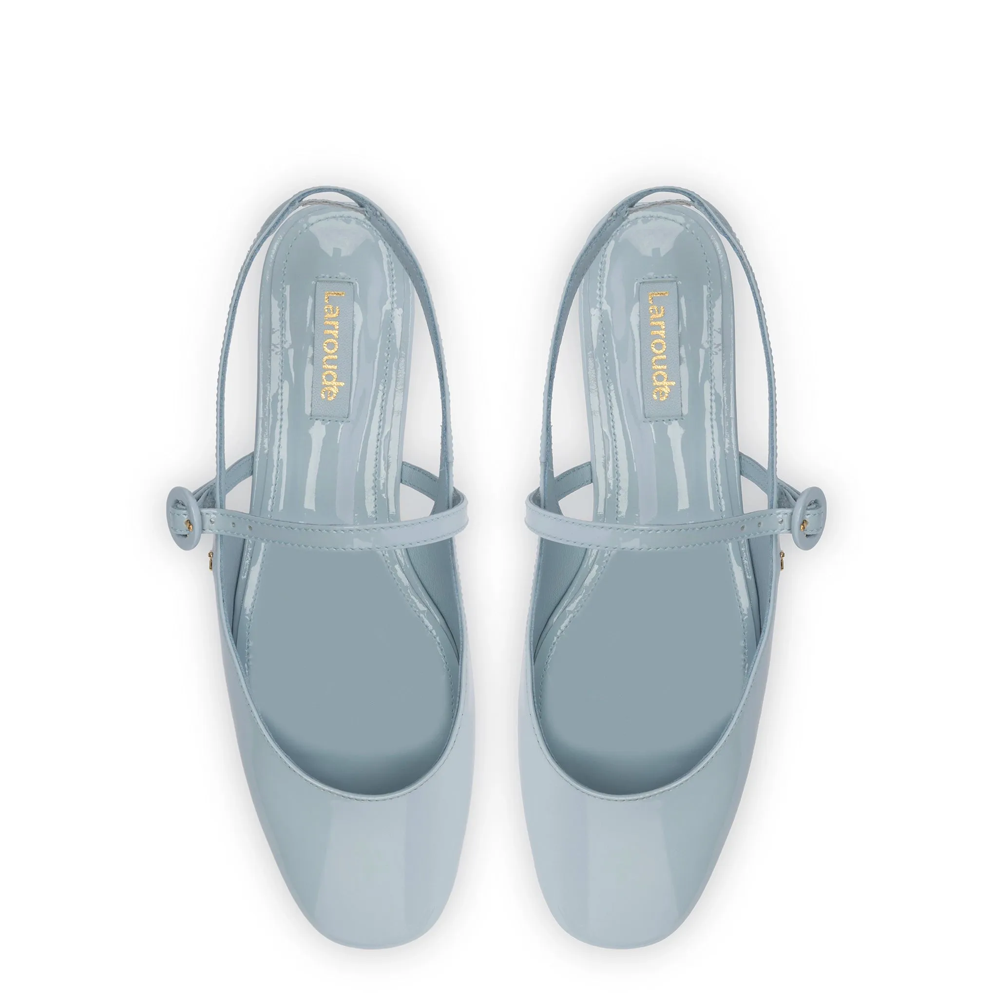 Georgina Ballet Flat In Maya Patent Leather