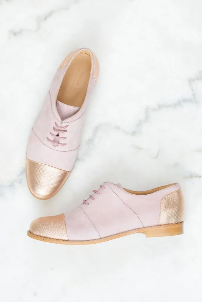 Gigi Pink Brogues