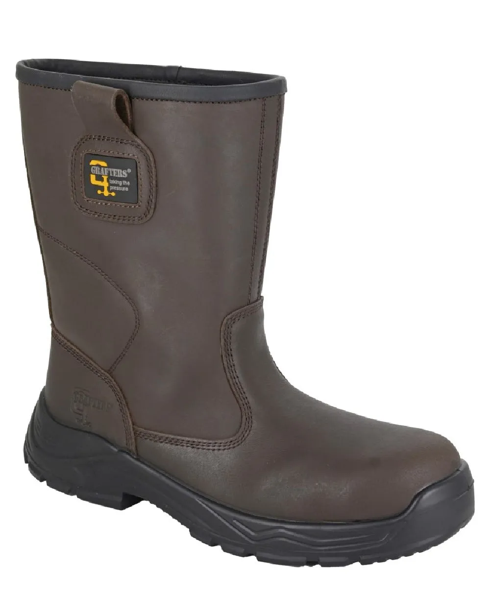 Grafters Mens Waterproof Safety Rigger Boots