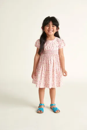 Hand-Smocked Girls Dress - Maisie