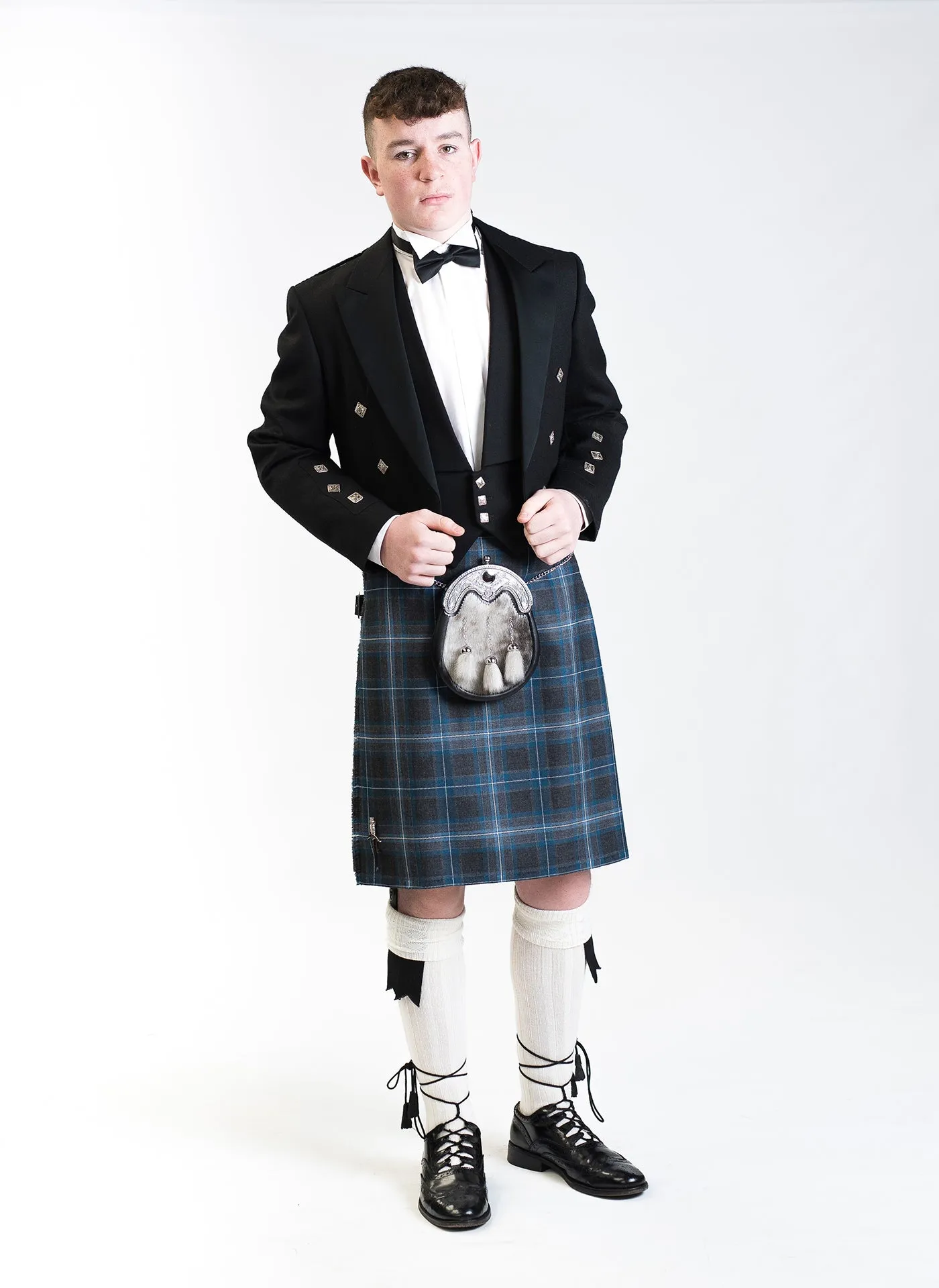 Hebridean Hoolie / Prince Charlie Kilt Hire Outfit