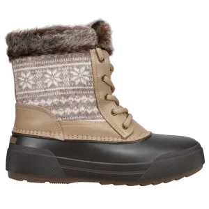 Ice Queen Graphic Round Toe Duck Boots