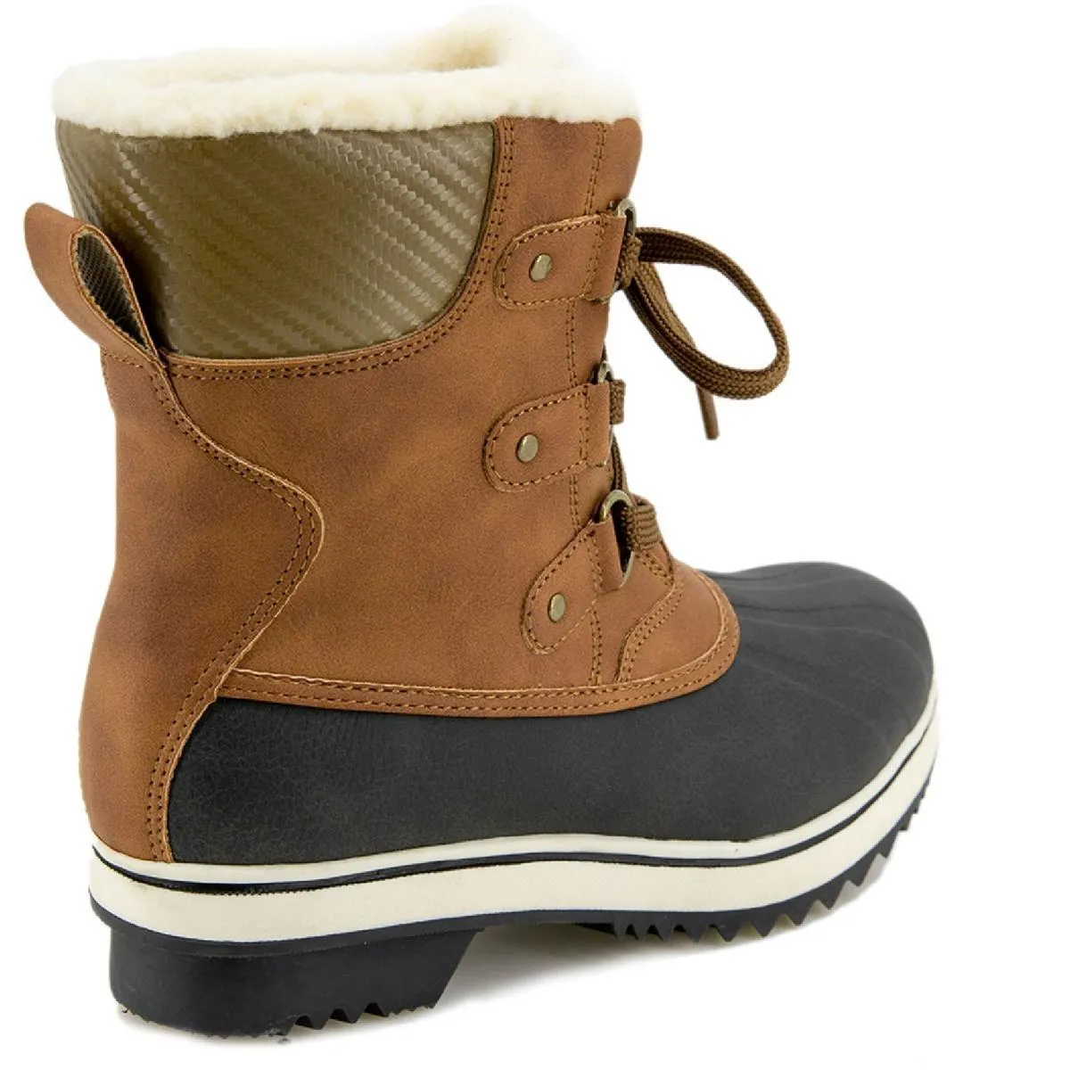 JBU by Jambu Womens Delilah Two Tone Duck Boot Winter & Snow Boots