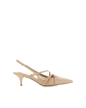 JEANI - BEIGE PATENT