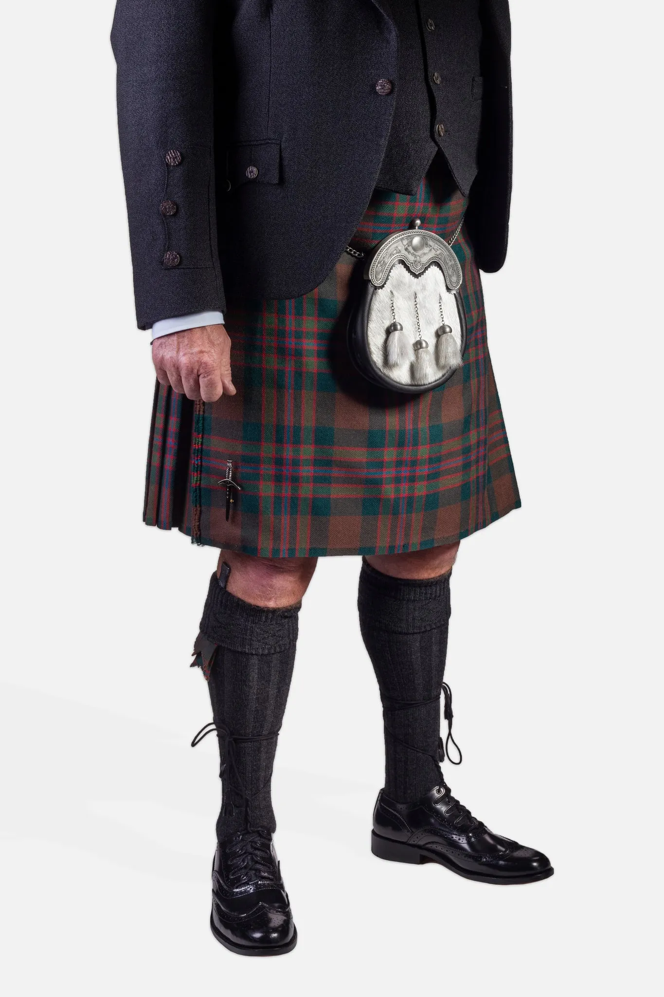 John Muir Way / Charcoal Holyrood Kilt Hire Outfit