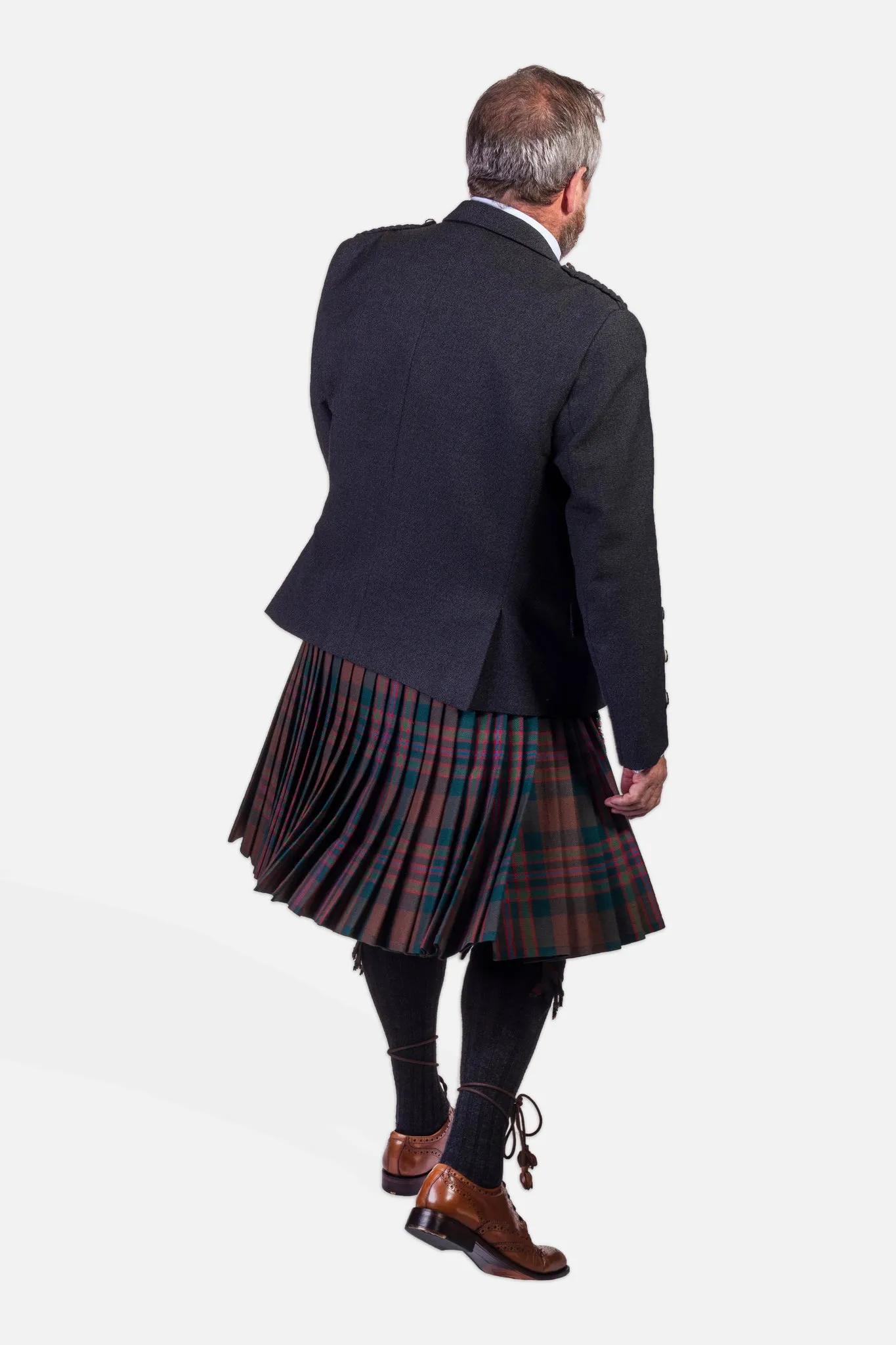 John Muir Way / Charcoal Holyrood Kilt Hire Outfit