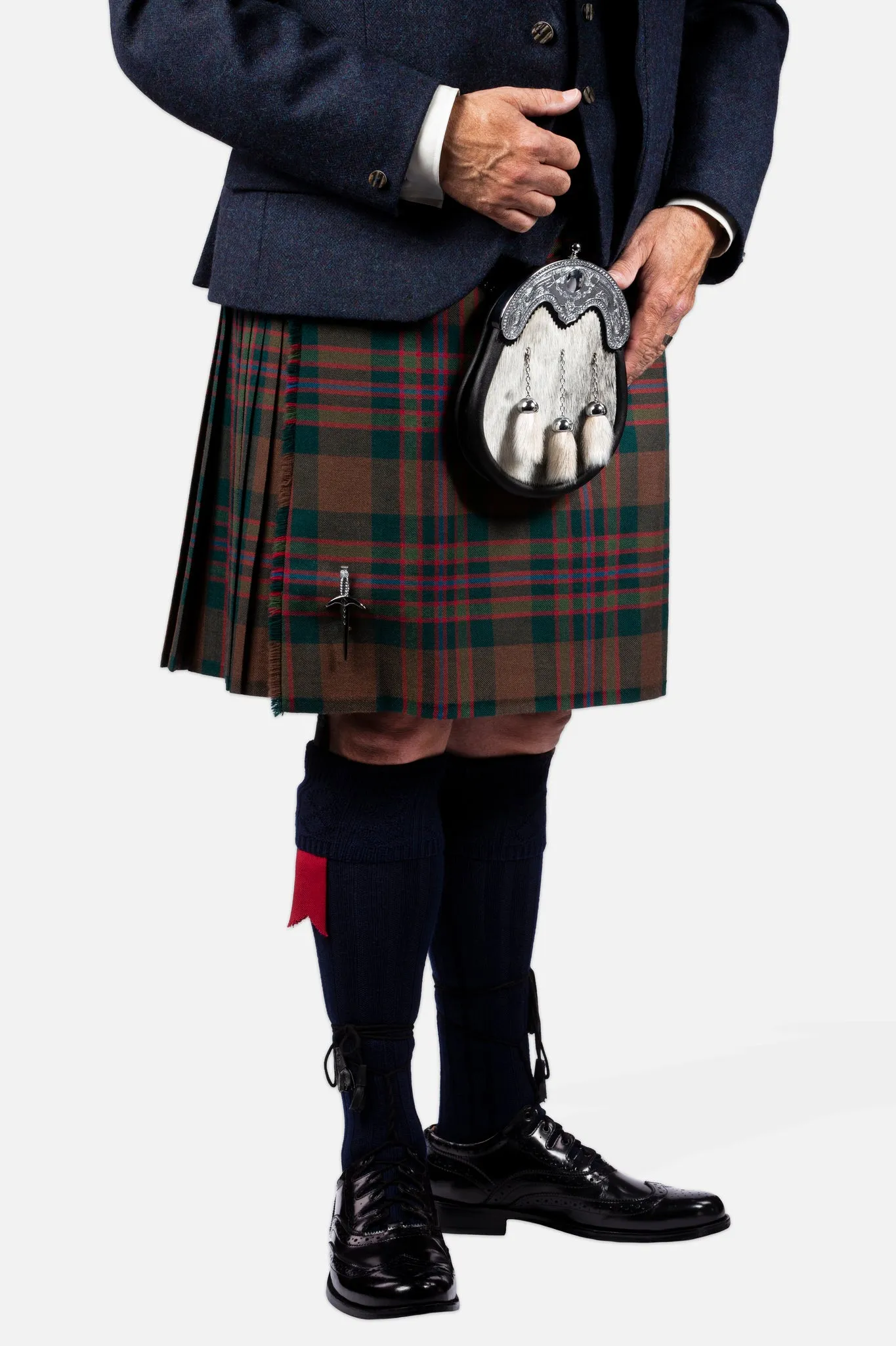 John Muir Way / Lovat Navy Tweed Kilt Hire Outfit