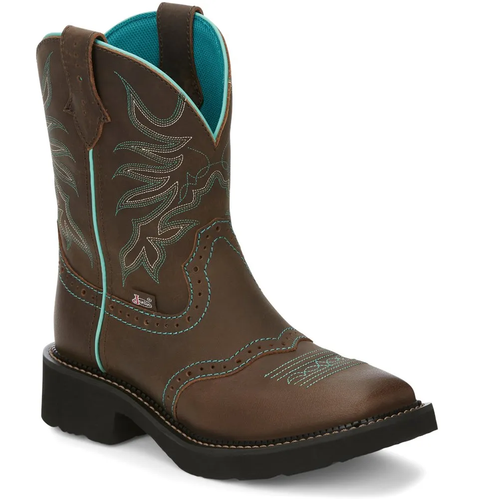 Justin Boots Womens Mandra | Style GY9624 Color Chocolate