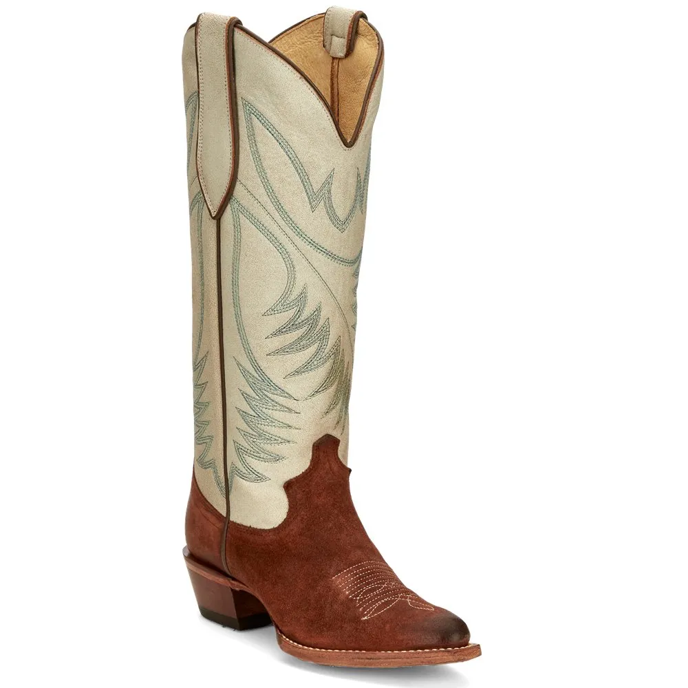 Justin Boots Womens  VN4464 Clara 15" Western Boot