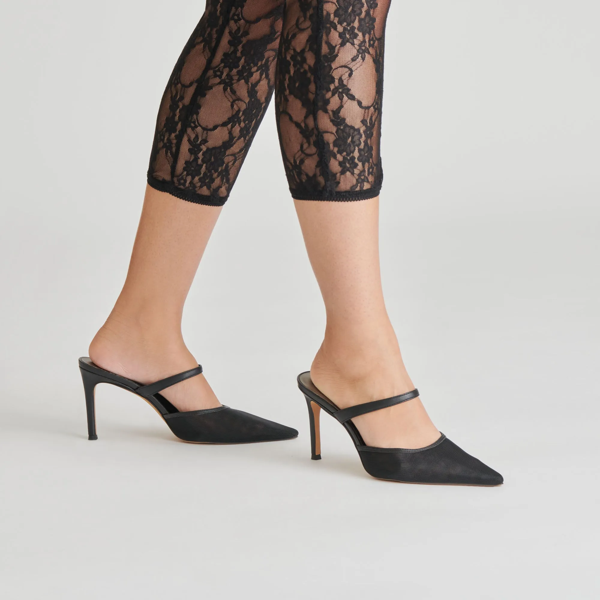 KATIK HEELS ONYX MESH