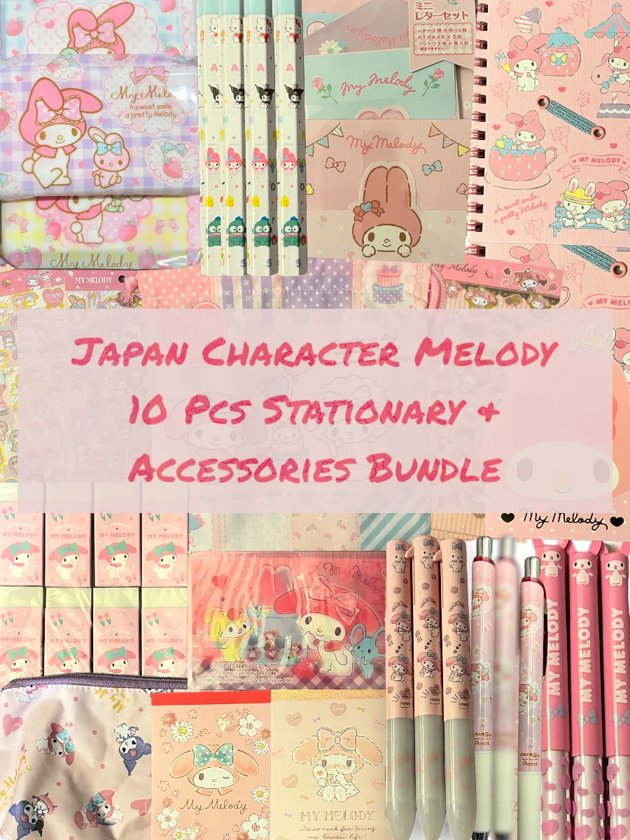 Kawaii My Melody School Supply Set