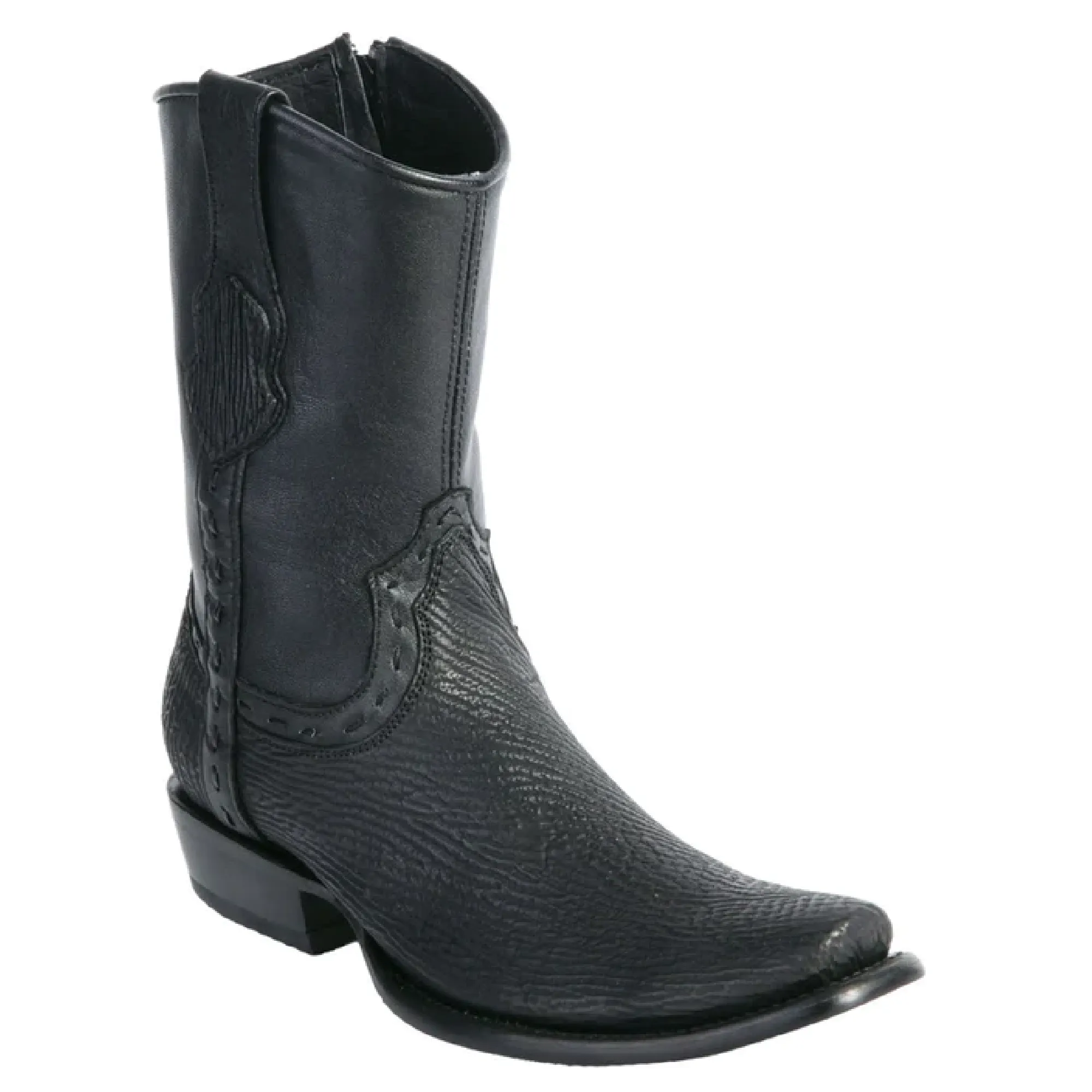 King Exotic Boots #479B0905 Men's Dubai Boot | Men's Shark Boots  Color Black