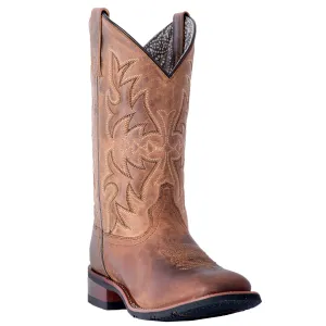 Laredo Womens Anita Cowboy Boots Leather Tan