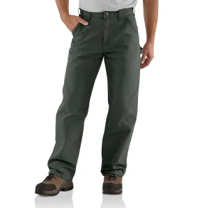 Loose Fit Washed Duck Utility Work Pant