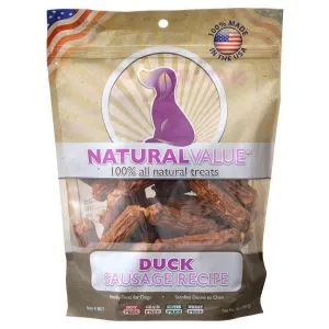 Loving Pets Natural Value Duck Sausages - 14 oz