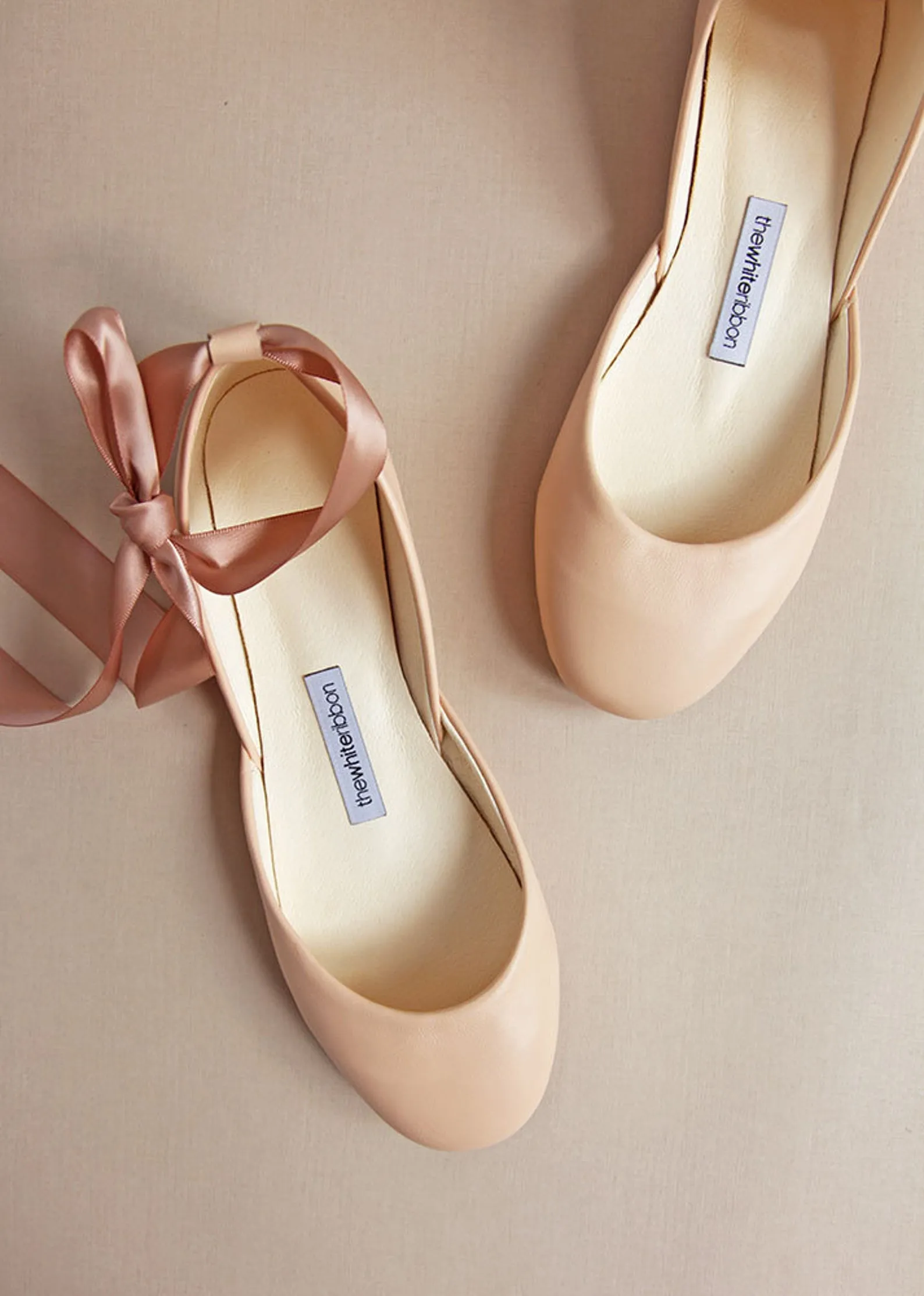 LUNA BALLET FLATS – PEACH NUDE