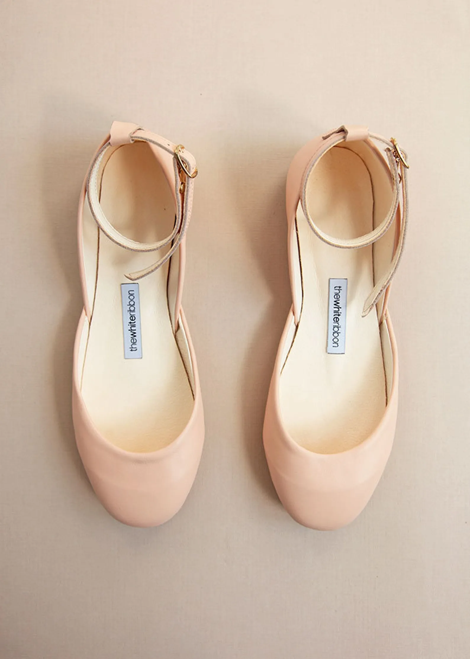 LUNA BALLET FLATS – PEACH NUDE