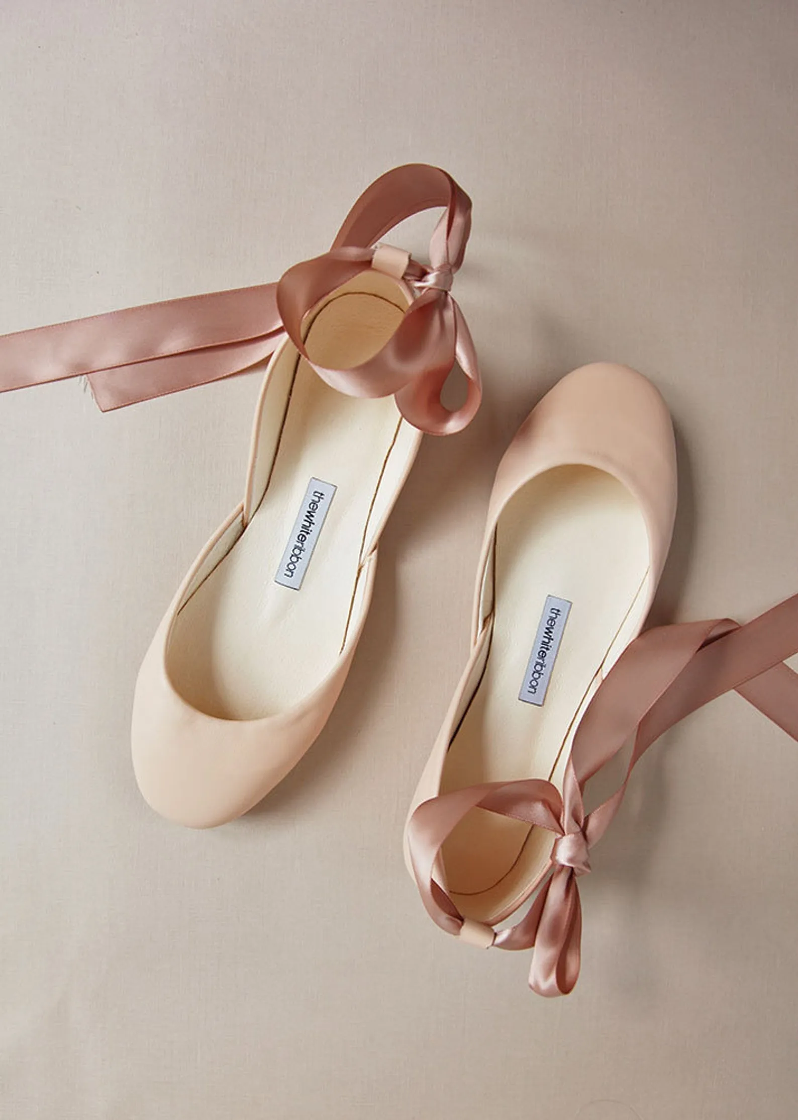 LUNA BALLET FLATS – PEACH NUDE