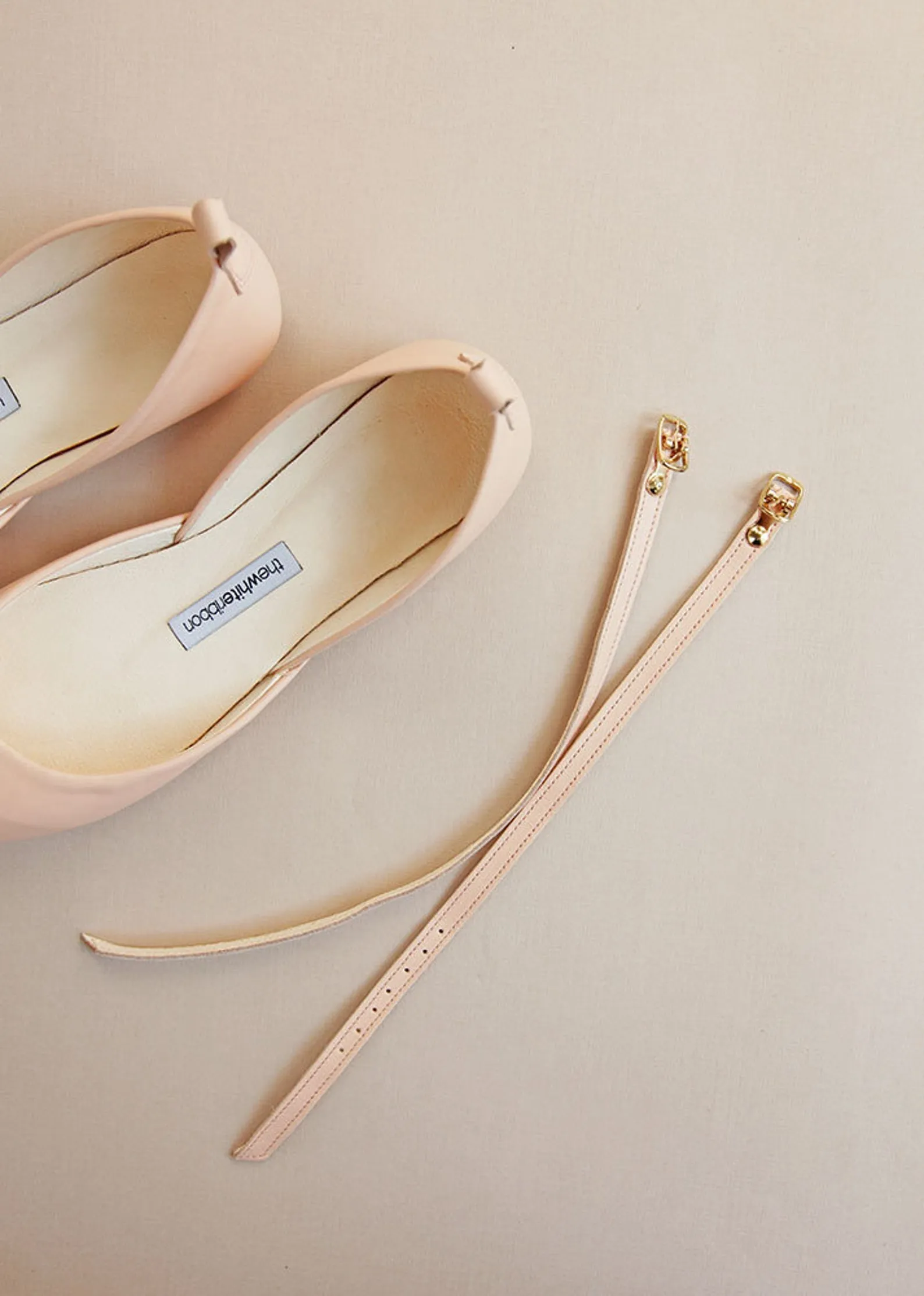 LUNA BALLET FLATS – PEACH NUDE