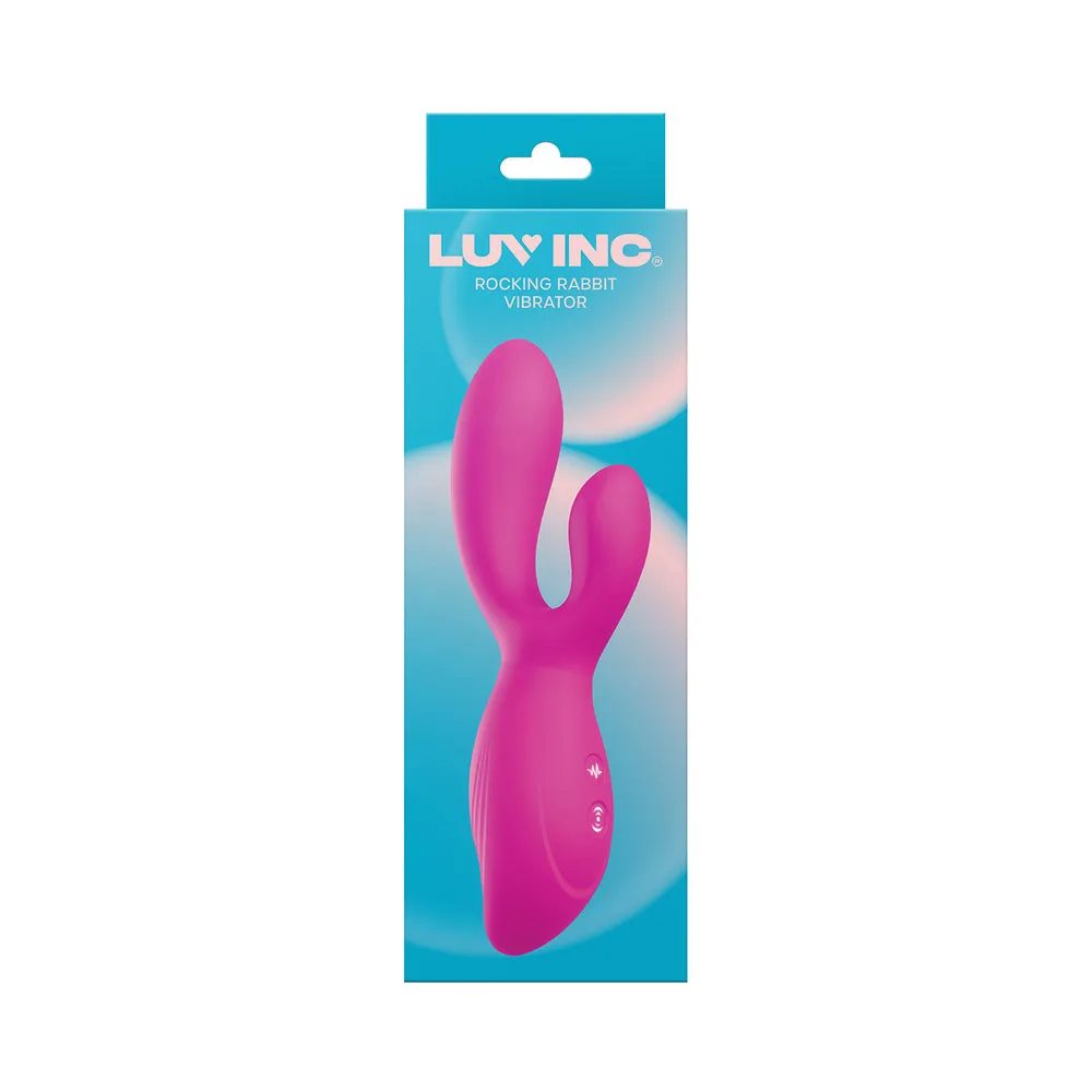 Luv Inc Rr94: Rocking Rabbit Vibrator Pink