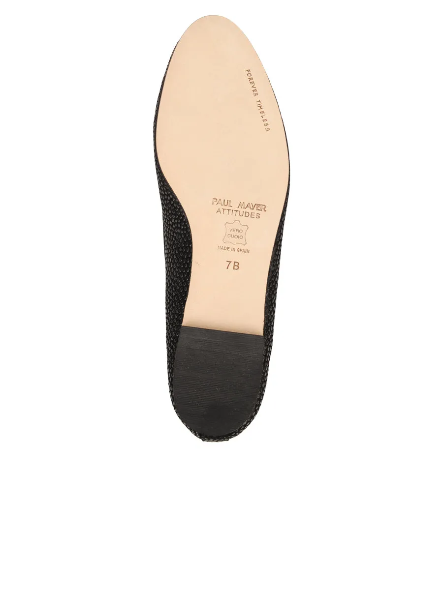 Luxe Textured Ballet Flat