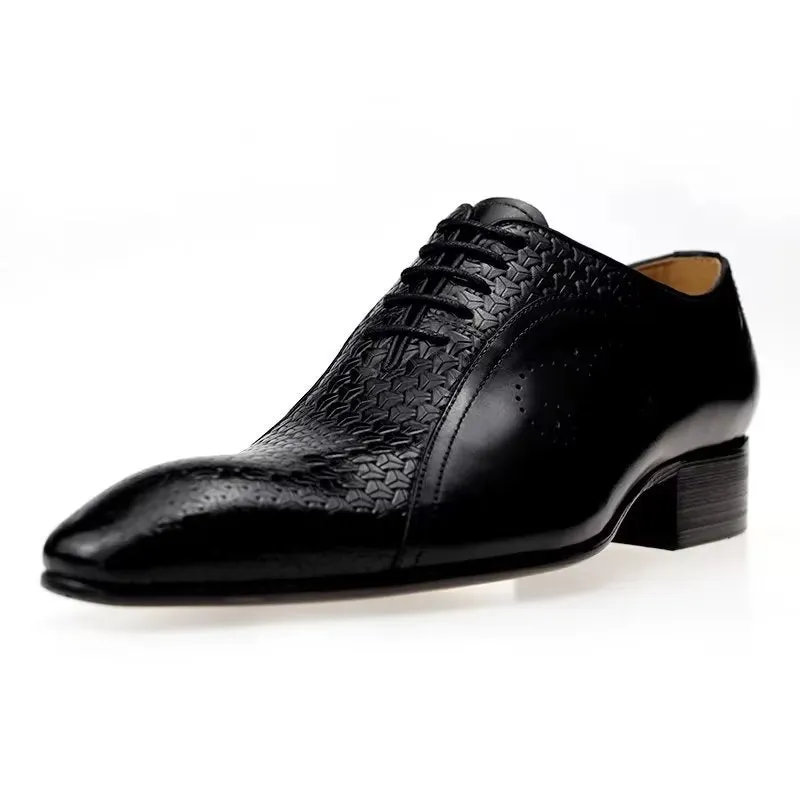 LuxeLeather Classy Wedding Brogues