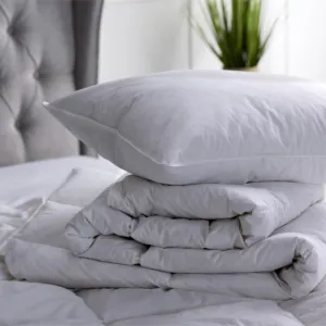 Luxury Hotel Quality Duck Feather Pillow White