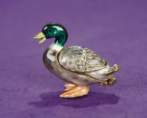 Mallard Duck Trinket Box