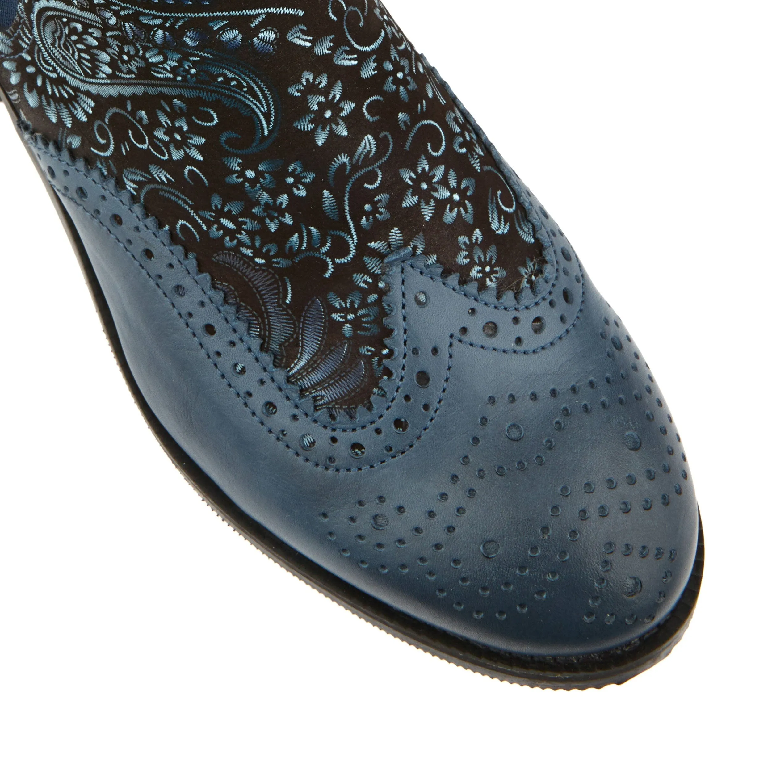 Mamacita - Silver Paisley & Black